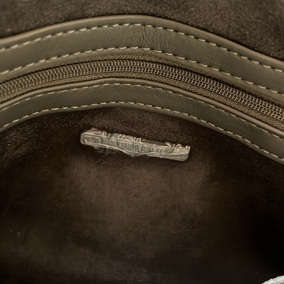 NWOT Steve Madden Army Green Medium Size Quilted Bag Crossbody or Shoulder - Picture 9 of 11